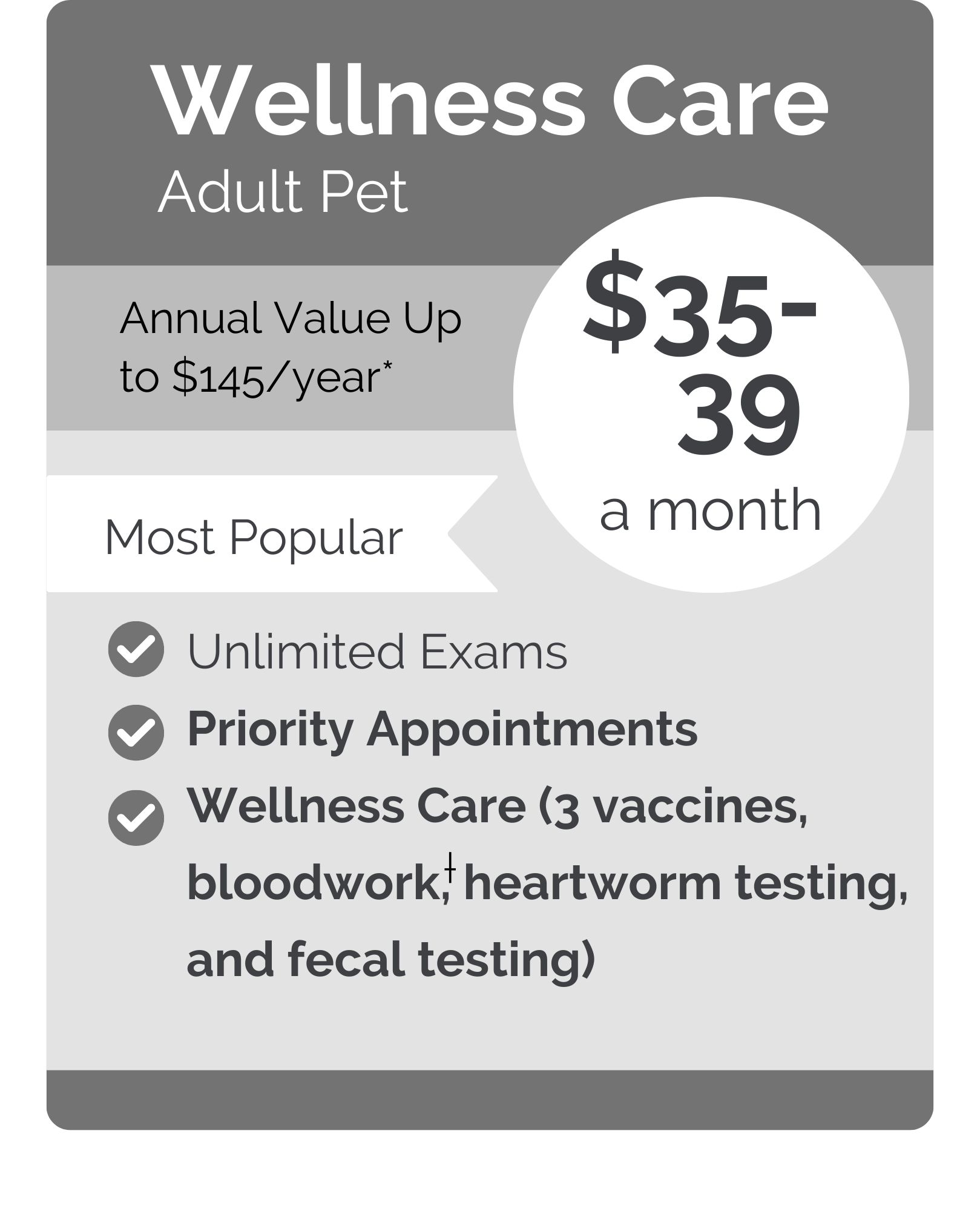 VIPet Plan_pricing_Wellness_Rogers